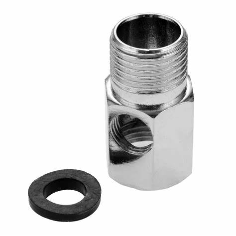 [ST-02] Adaptador conector de acero inoxidable para filtro de agua AQUAVIT