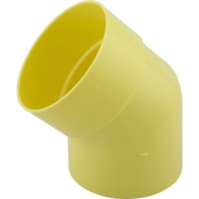 Codo 45 pvc sanitario (e x c) TUBRICA