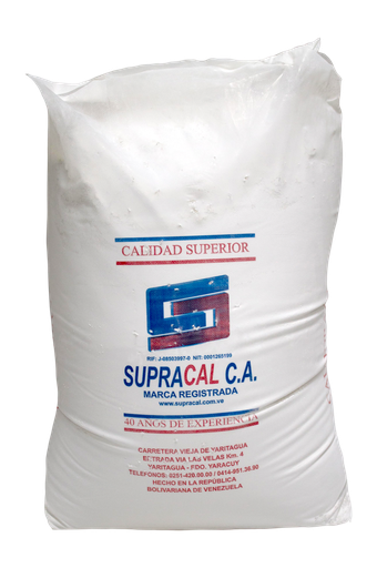 [MV1005] Cal hidratada 8kgs SUPRACAL