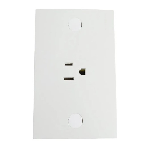 [06024] Tomacorriente 2p + T block VIMAR