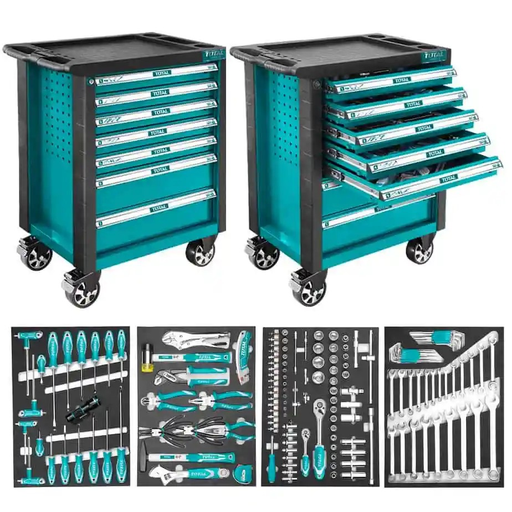[THPTCS71621] CARRO PORTA HERRAMIENTAS 7GAVETAS TOTAL 