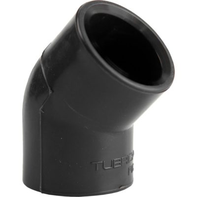 Codo 45 pvc (c x c) sch 80 TUBRICA