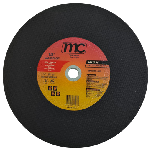 [P80413503M] Disco abrasivo 14'' x 1/8'' x 1'' MC