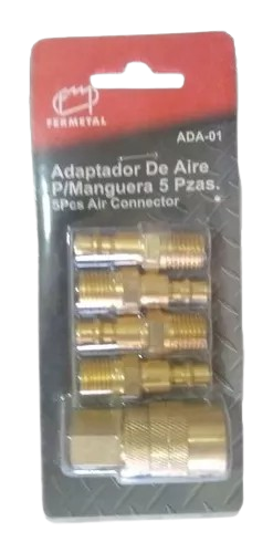 [ADA-01] Adaptador de manguera de aire FERMETAL (set 5pz)
