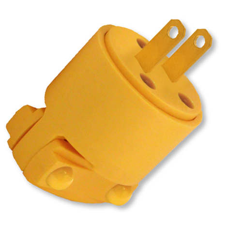 [ENC-14] Enchufe aereo 2p 15 amp FERMETAL (4862)
