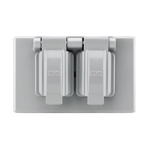 [S1962] Tapa interperie para toma doble 270 SEL