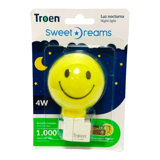 [A136C-NL04] Lampara de noche 4w TROEN