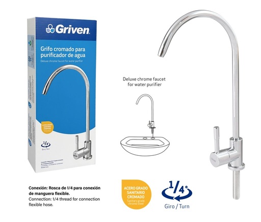 [GV-WP-Z1] Griferia de purificador de agua GRIVEN