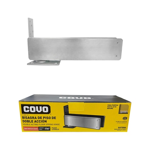 [CV-D001-SS] Bisagra de piso vayven 40kgs COVO