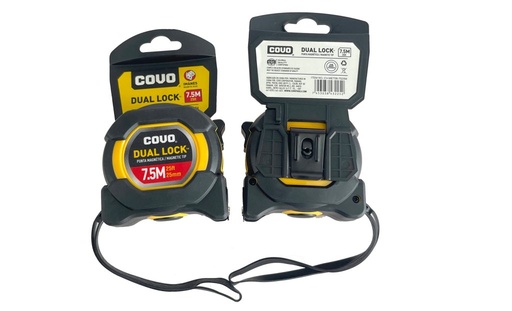 [CV-MET06-7525M] Cinta metrica 7,5 metros x 25mm COVO