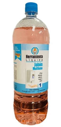 [7591602440330] Jabon liquido 1,43 litros DISORCA