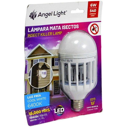 [A105-LMSK-6W] Bombillo mata insecto ANGEL LIGHT