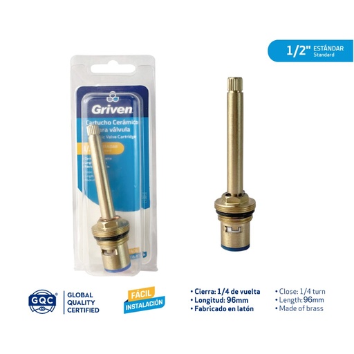 [CT-D8731] Vastago 1/2'' GRIVEN