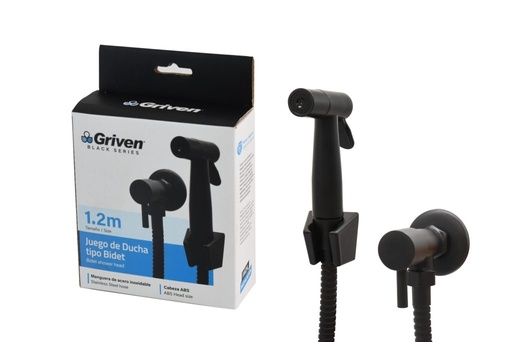 [GV-BF995] Ducha telefono 1,2 metros GRIVEN (black)