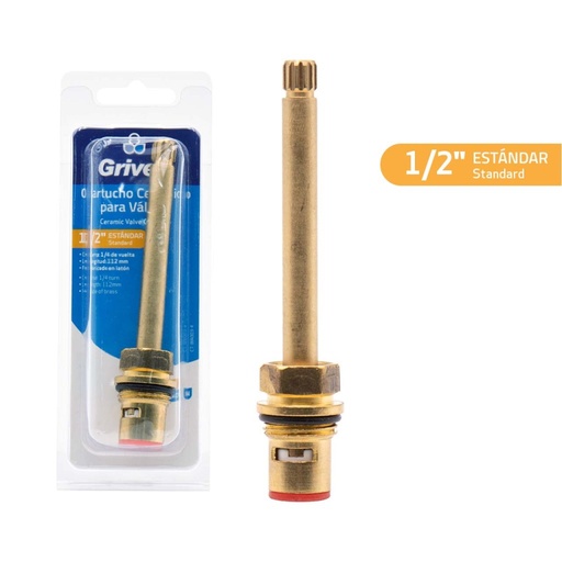 [CT-WA003-4] Vastago para ducha 1/2'' GRIVEN