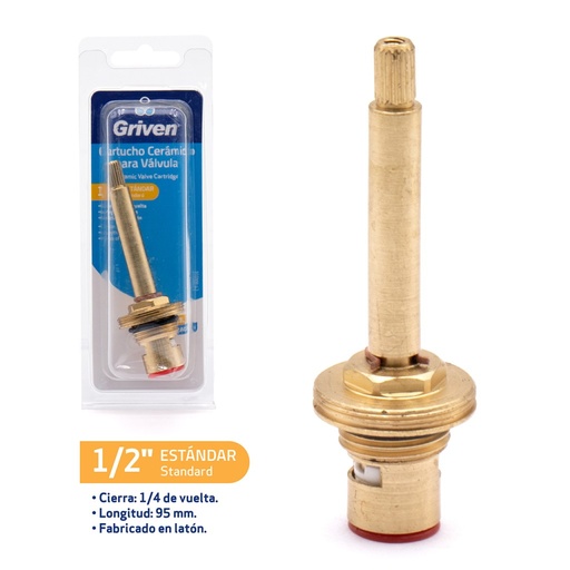 [CT-WA016] Vastago para ducha 1/2'' GRIVEN