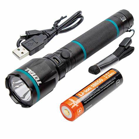 [TCFL186503] Linterna led recargable 18 horas TOTAL