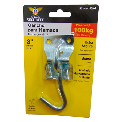Gancho para hamaca SECURITY