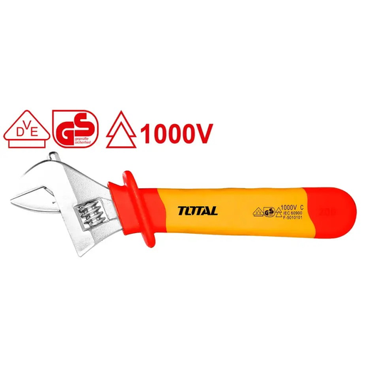 [THIADW081] LLAVE AJUSTABLE AISLADA 8'' 200MM 1000V TOTAL 