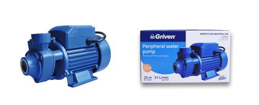[QB-60-VEN] Bomba de agua periferica 0,5hp 110v GRIVEN