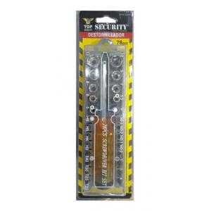 [GQ-28P] Destornillador con accesorios SECURITY (set 28pz)