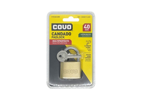 Candado de laton COVO