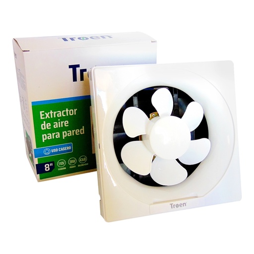 Extractor de aire para pared TROEN