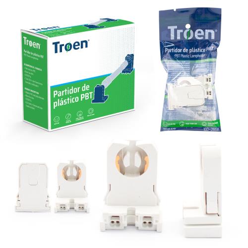 [A105-G13-P] Socate para bombillo tubular 600v 660 watts TROEN
