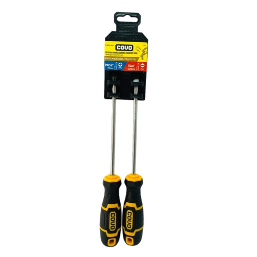 [CV-SD2PC-6X150] Destornillador 6'' COVO (set 2pz)