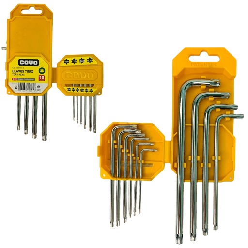 [CV-10THK-1] Llave torx COVO (set 10pz)