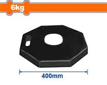 [WYJ2A06] Base soporte para poste de trafico WADFOW (6kg)