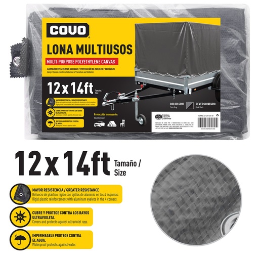Lona multiuso de polietileno COVO