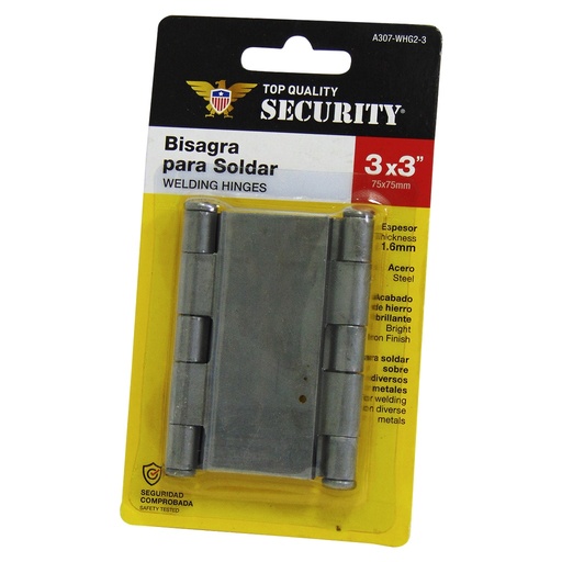 Bisagra para soldar SECURITY (par)