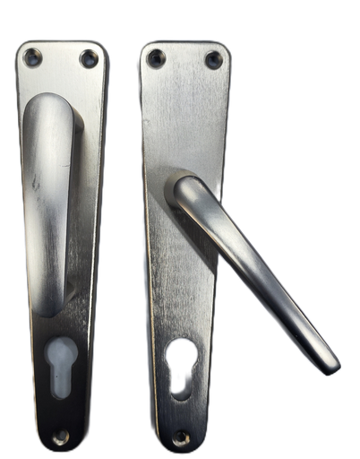 [0170-221010] Manilla de aluminio fija/movil VINKO (plateada)