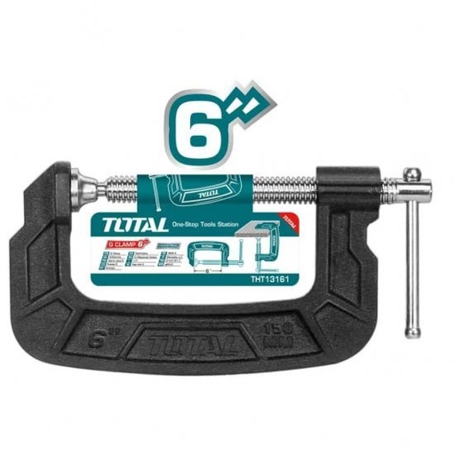 [THT13161] PRENSA SARGENTO TIPO G 6'' TOTAL 
