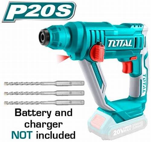 [TRHLI1601] Rotomartillo inalambrico P20S TOTAL