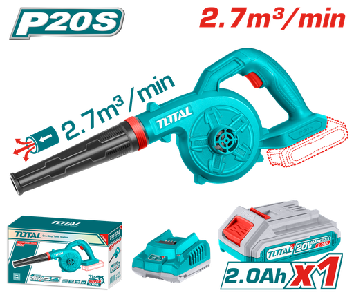 [TABLI2002] SOPLADORA INALAMBRICA 20V 15000RPM TOTAL