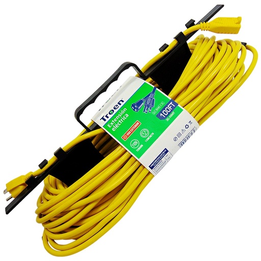 [E0701-100FT] Extension electrica 30,48 metros TROEN (3 x 16awg)