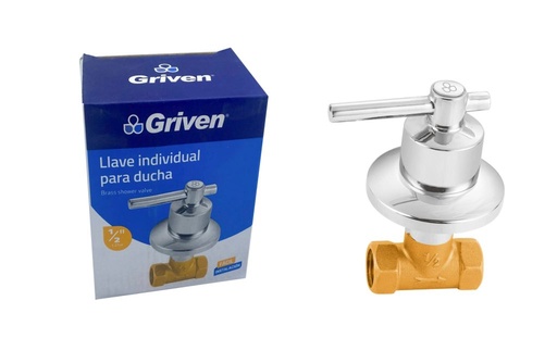[A367-WA024] LLAVE PARA DUCHA 1/2″ INDIVIDUAL GRIVEN