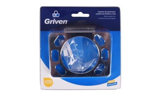 [A367-SH8001F] PORTA CEPILLO DENTAL Y VASO GRIVEN 