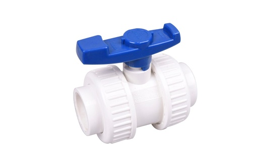 Valvula PVC union universal doble (CXC) GRIVEN