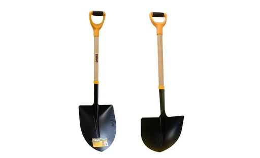 [CV-SV-0513] PALA REDONDA 27CM CABO DE MADERA COVO 