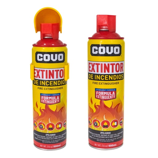 [CV-FS-500] Extintor de incendios COVO (500 ml)