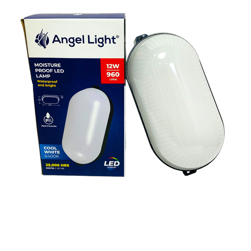 [AL-FCE-12W-B] Lampara led a prueba de humedad 12W (6400k) ANGEL LIGHT
