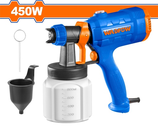 [UWEG1A01] Pistola para pintar 450w 110v 800ml WADFOW