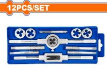 [WAJ1L01] Tarraja para hacer roscas WADFOW (set 12pz)