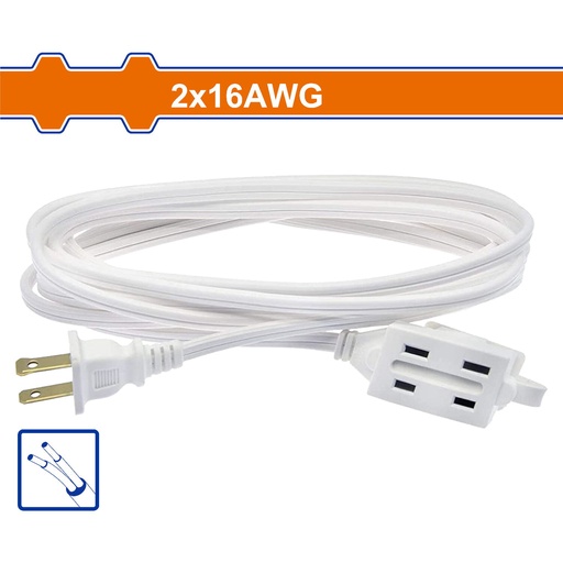 Extension electrica 13a WADFOW (2 x 16awg)