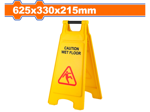 [WYJ4A60] Cartel advertencia piso mojado WADFOW