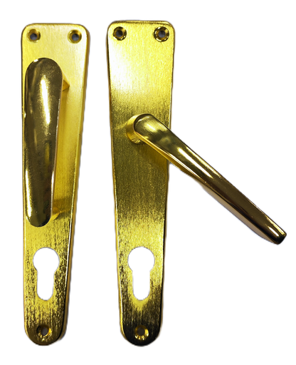 [0170-221014] Manilla de aluminio fija/movil VINKO (dorada)