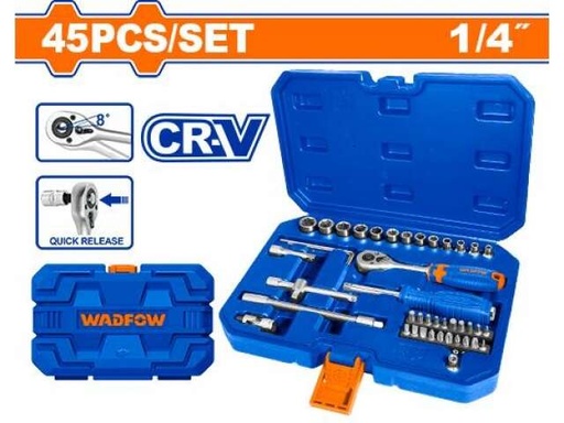 [WST4D45] Dado 1/4'' WADFOW (set 45pz)